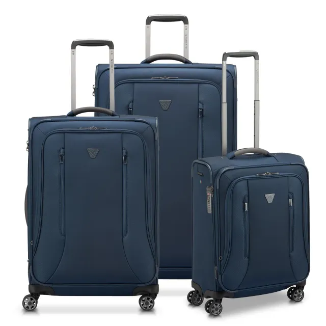 Roncato City 3.0 set 3 trolley espandibili blu notte TSA