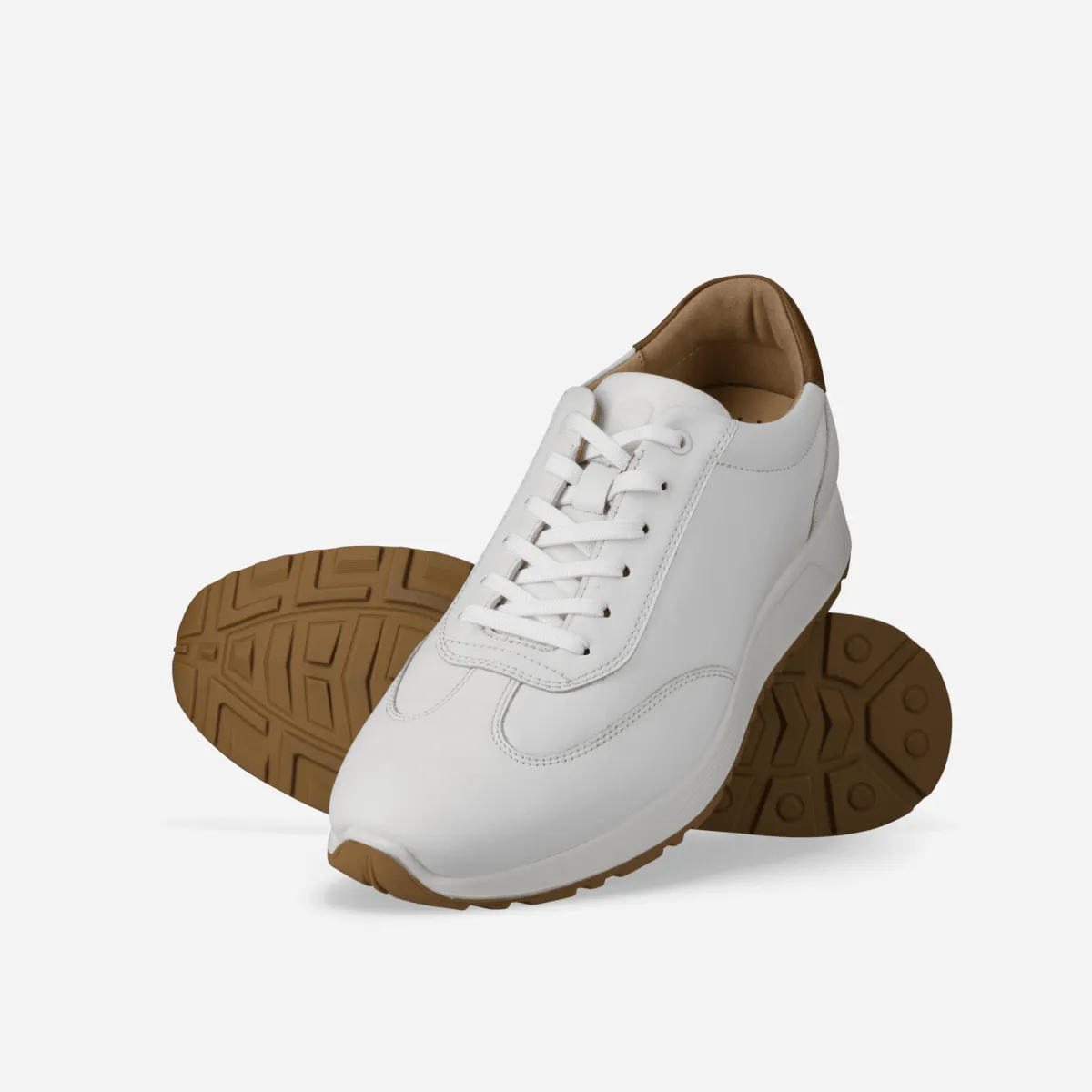 Jekyll & Hide Beaumont Sneaker scarpe White pelle minimal