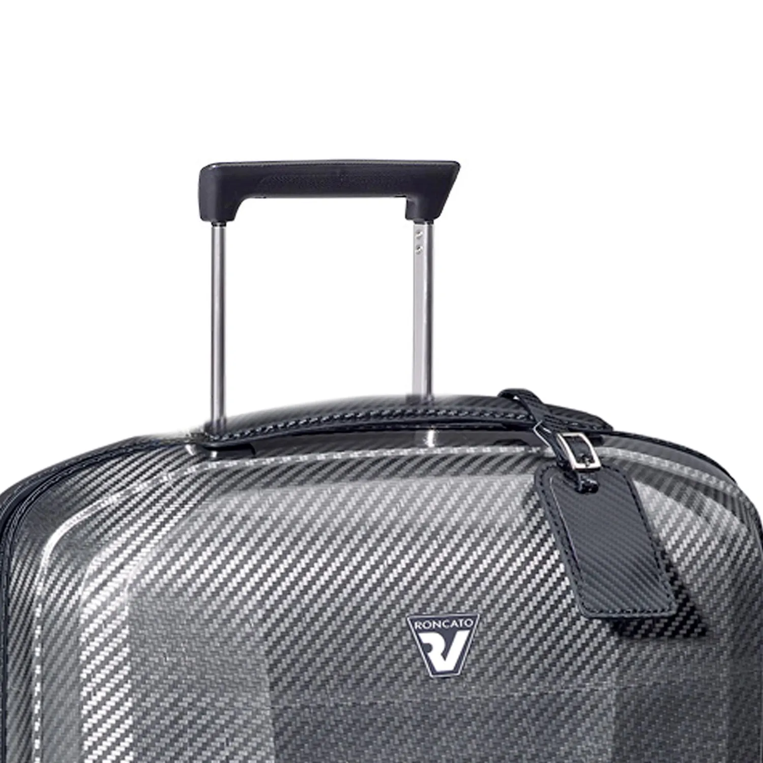 Roncato We Are Glam DLX trolley cabina nero platino 40L
