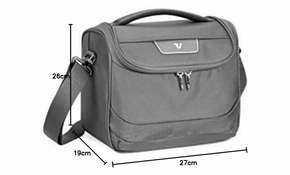 Roncato Joy beauty case antracite rigido
