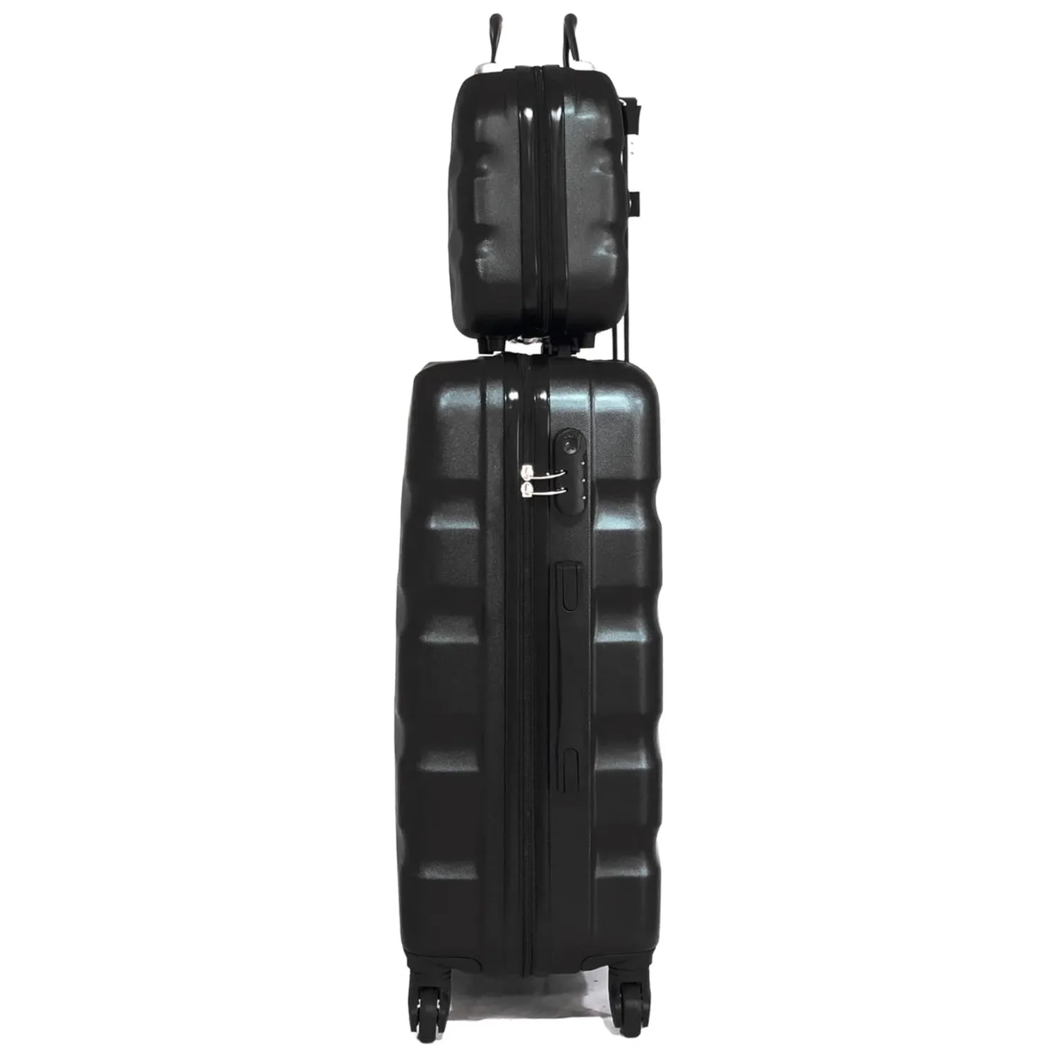 CELIMS AeroWave S valigia cabina 55 cm nera ABS con beauty case