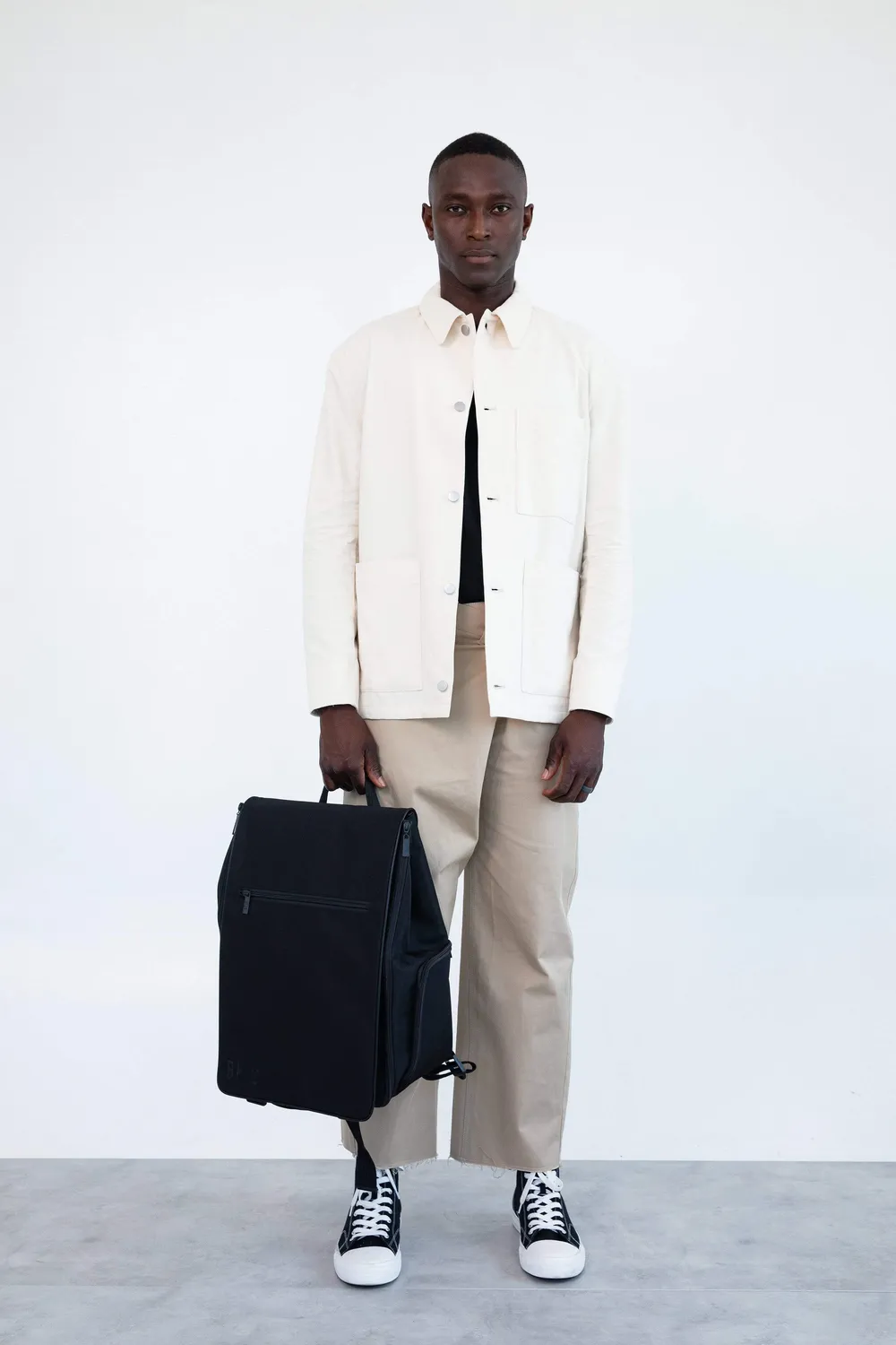 Beis Hanging Backpack Zaino Nero Appendibile Laptop