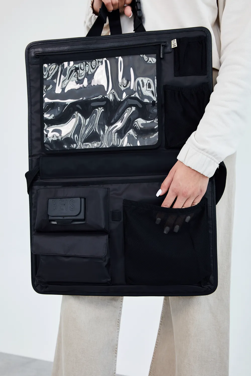 Beis The Car Caddy Organizer Auto Nero Portatablet