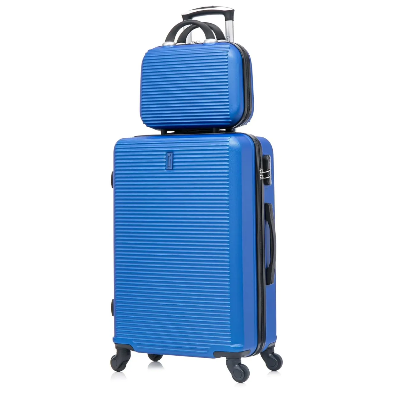 CELIMS Weekend set valigie rigide 5 pezzi blu ABS