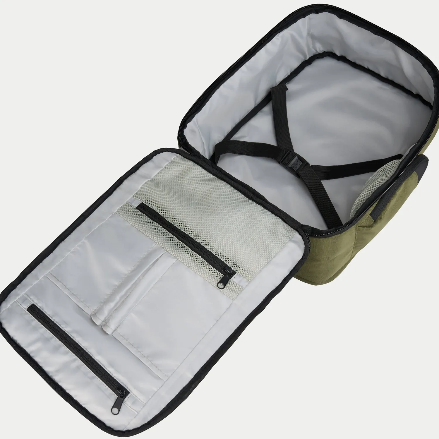 Cabin Max Manhattan Pro 24L zaino cabina 40x30x20 verde laptop