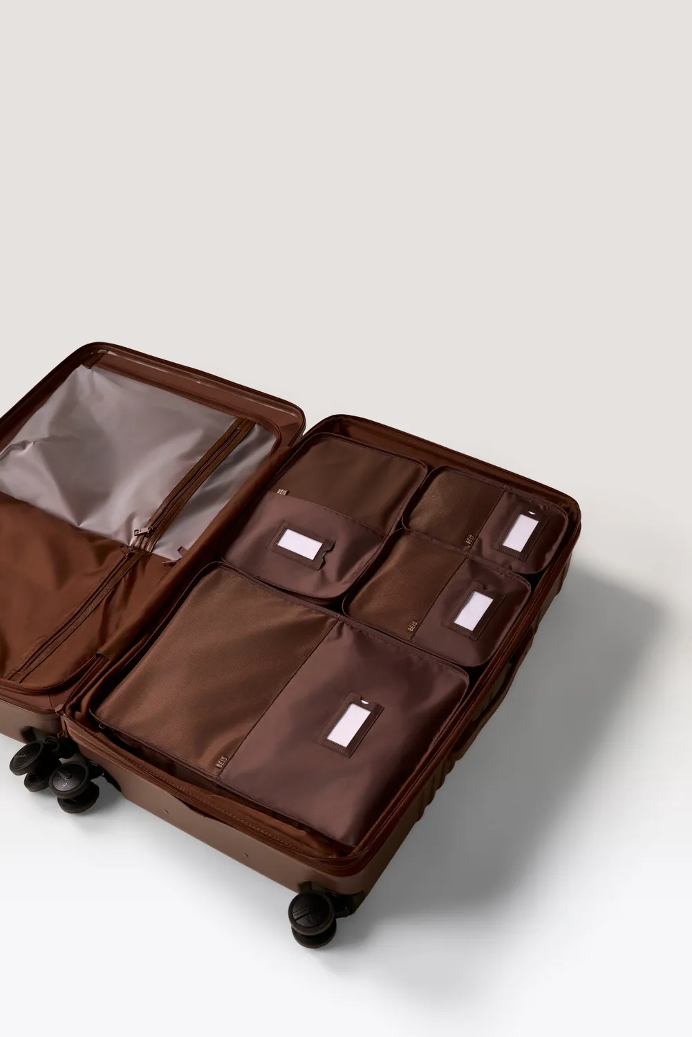 Beis The Packing Cube Set 4 pezzi organizer Maple