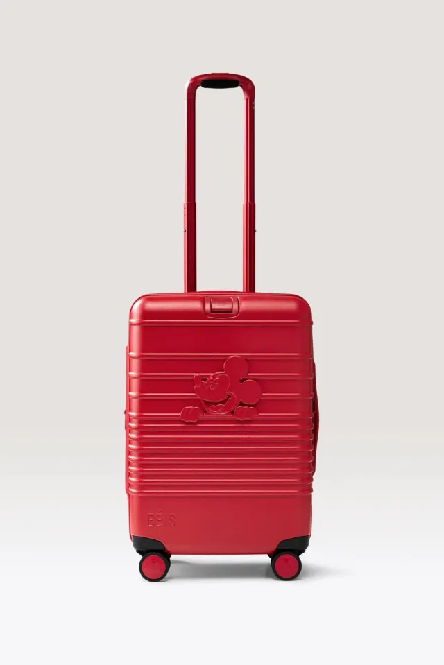 Beis Disney Carry-On Roller trolley bagaglio a mano rosso rigido