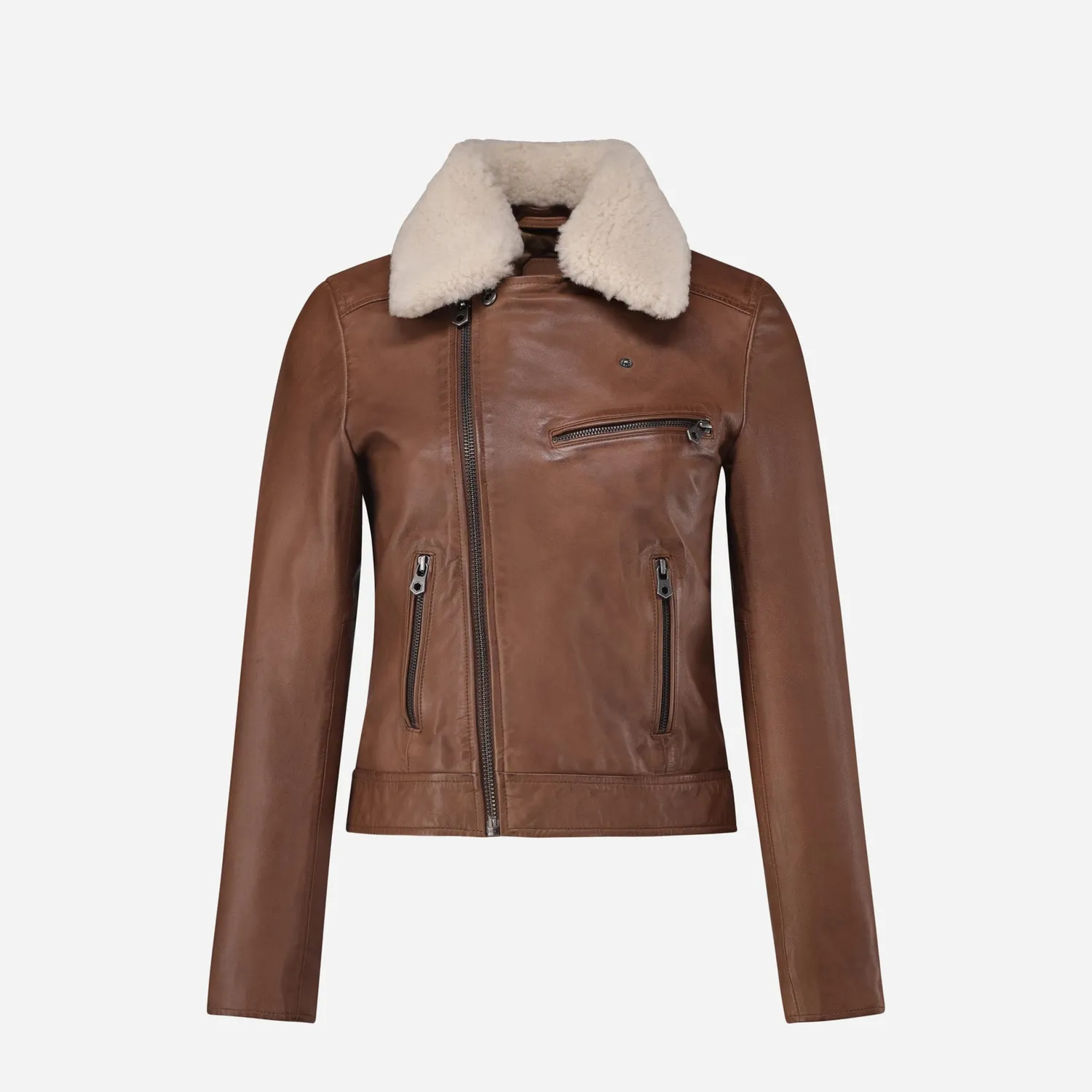 Jekyll & Hide Lisa giacca pelle donna nera M