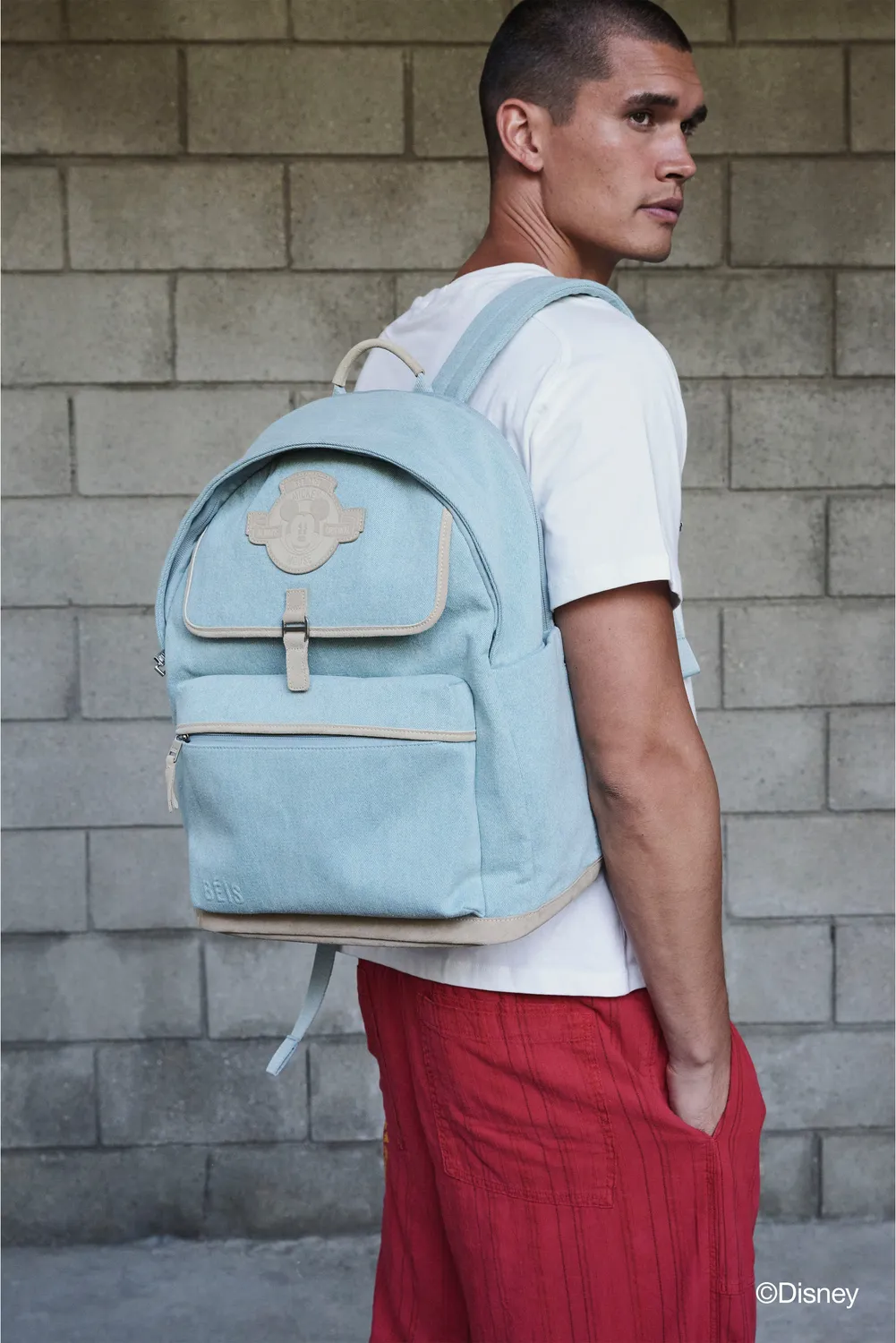 Beis Disney Backpack zaino blu Blue Jeans Mickey