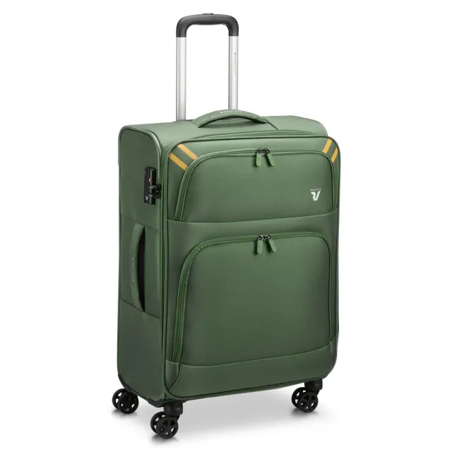 Roncato Twin trolley morbido medio 65x44x27 4 ruote TSA