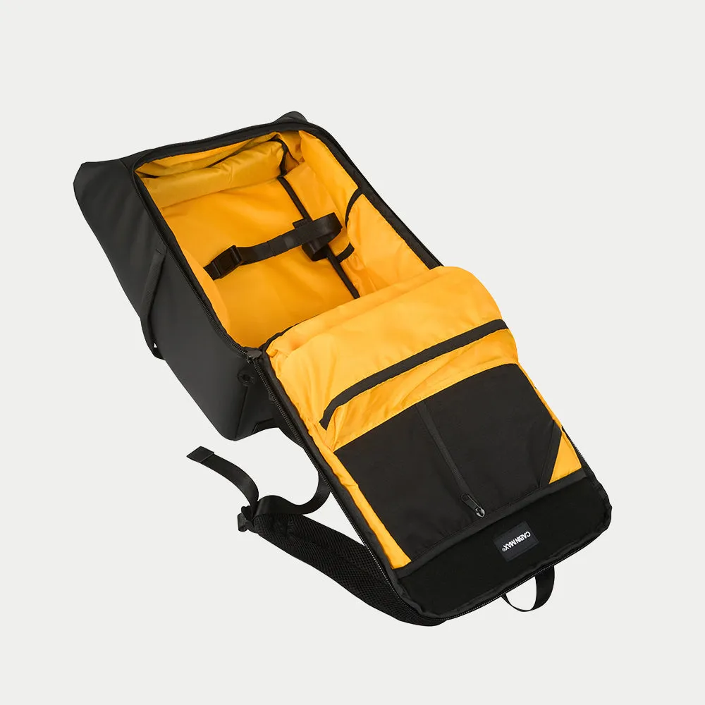 Cabin Max Lyon Iseo Rolltop zaino 40x30x20 nero 24L idrorepellente