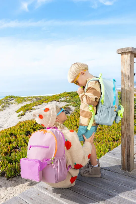 Beis Kids Backpack zaino bambino rosa atlas 2in1