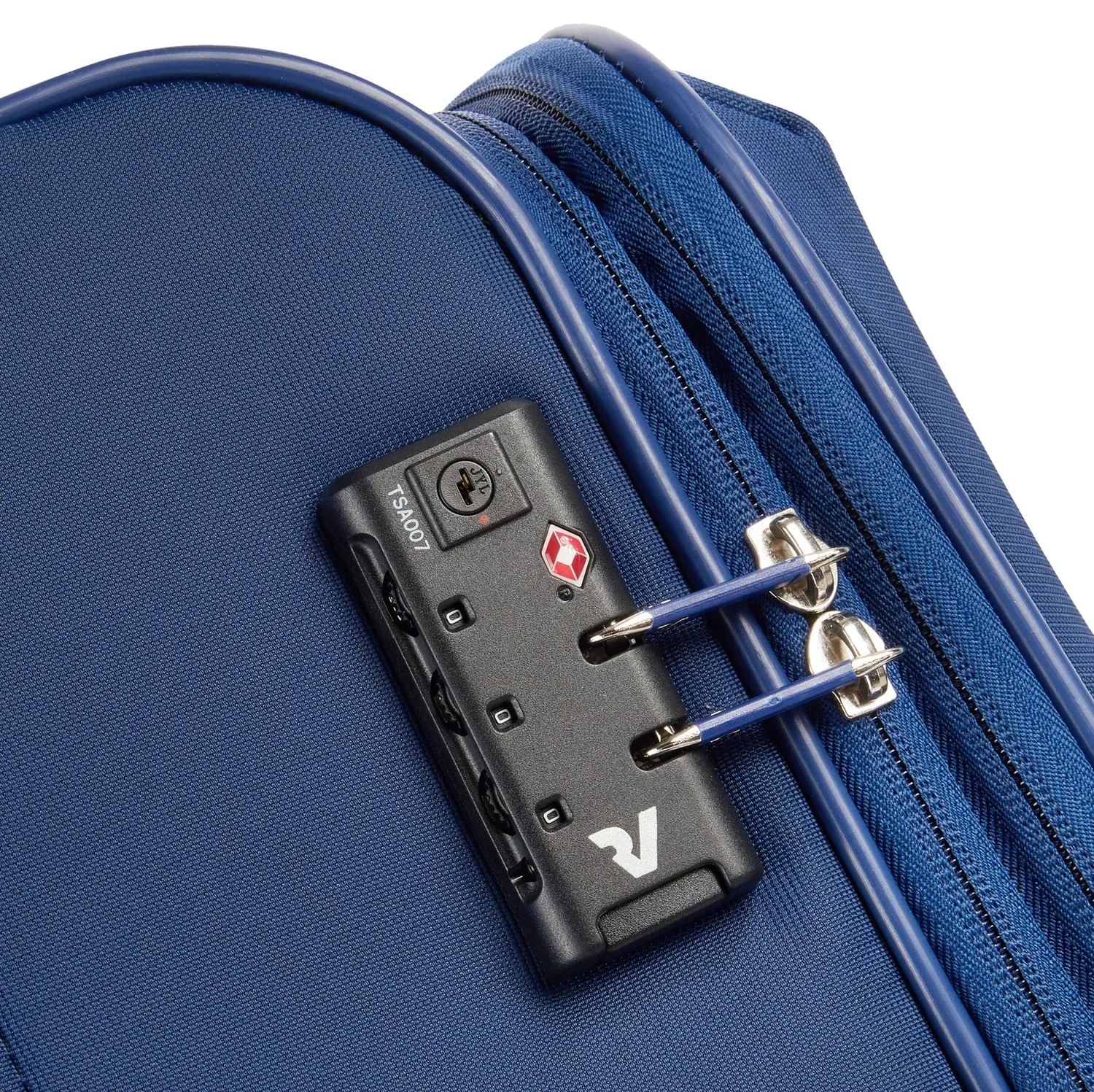 Roncato Crosslite trolley cabina 55 cm blu espandibile