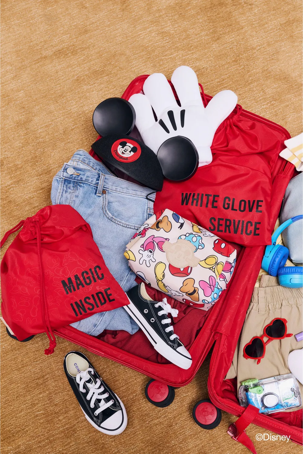 Beis Disney Travel Pouch Mickey pochette travel