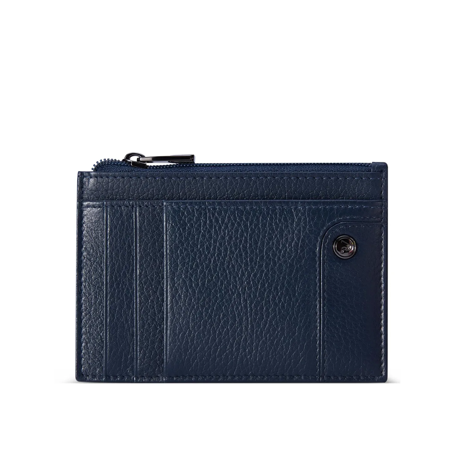 Roncato Alaska porta carte pelle blu navy 8,5 cm