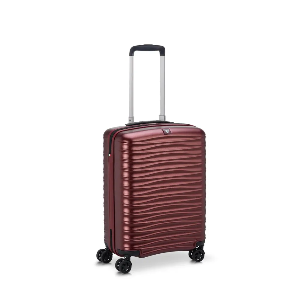 Roncato Wave Valigia Cabina 55 cm Rosso Scuro Espandibile