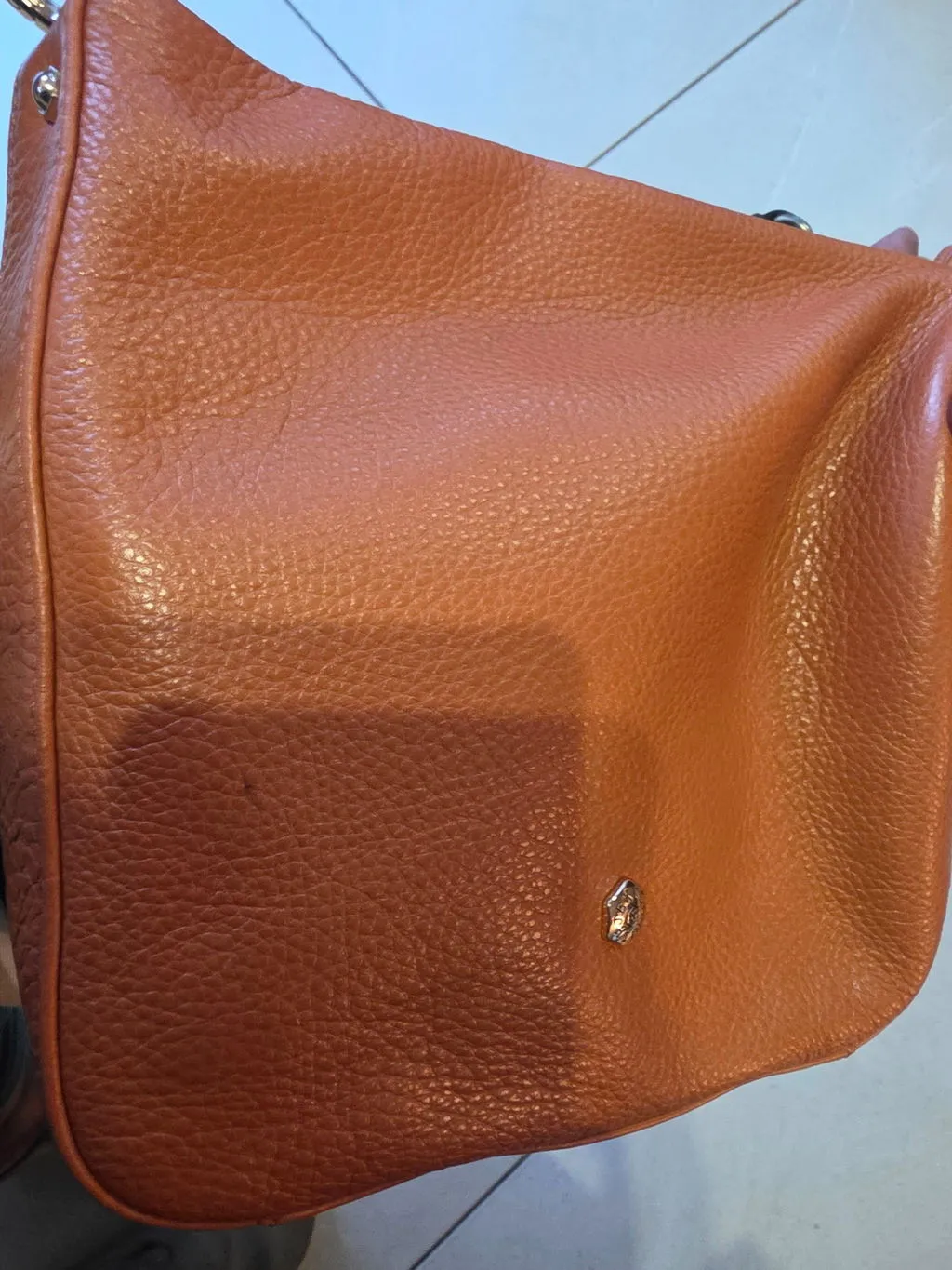 Jekyll & Hide Geneva Borsa a Tracolla Tangerine Pelle