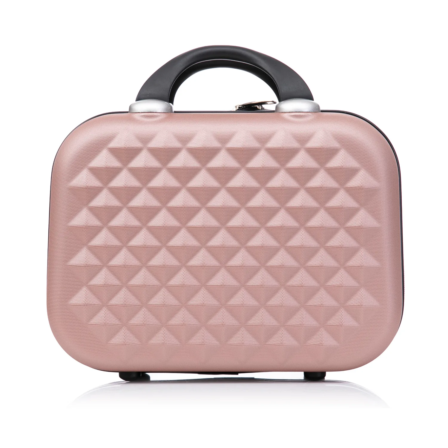 Celims Beauty Case rigido ABS 32 cm argento ultraleggero