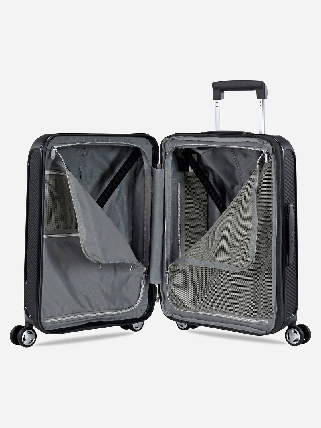 Eminent Aegis Cabina Espandibile trolley nero rigido
