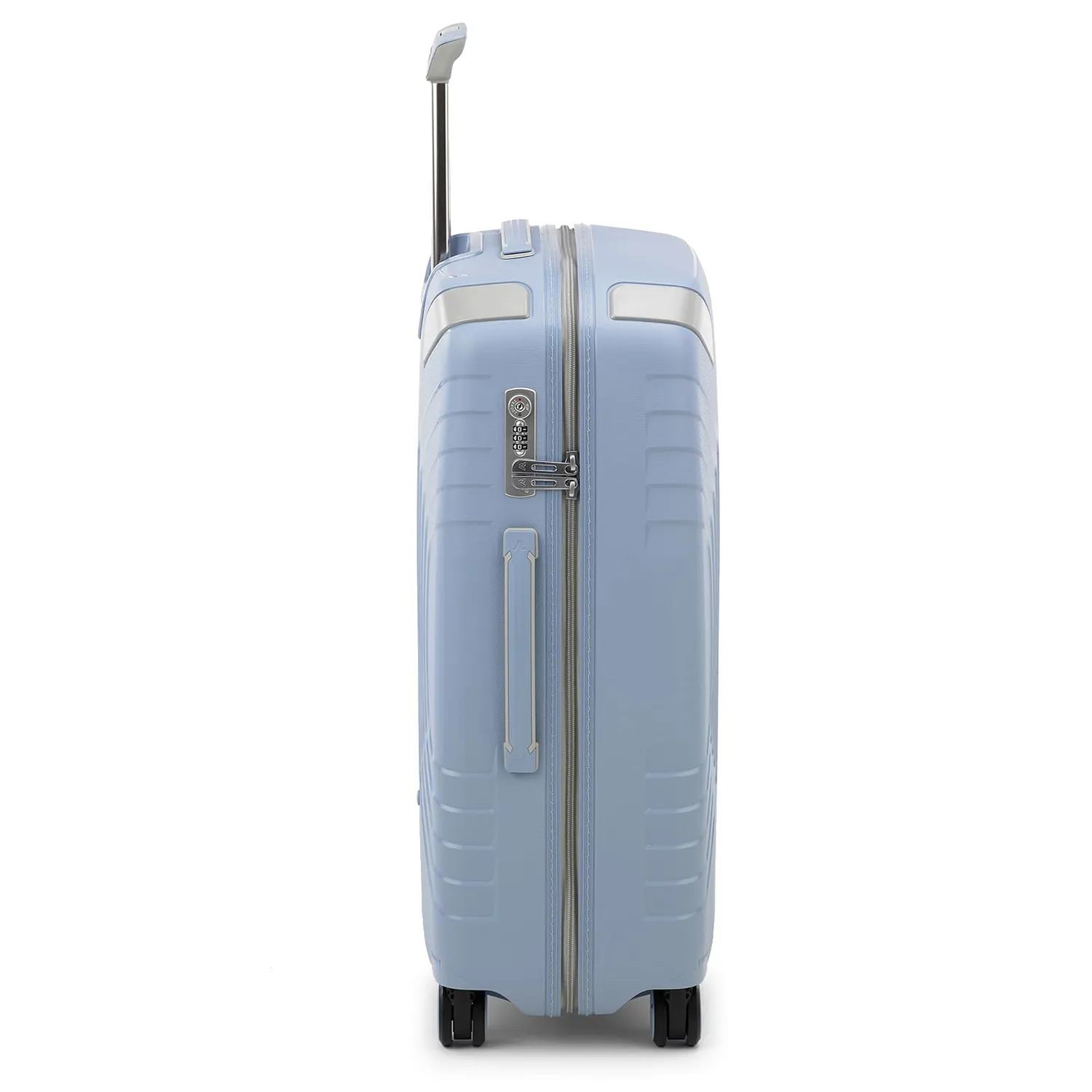 Roncato Ypsilon 2.0 Eco trolley medio azzurro rigido TSA