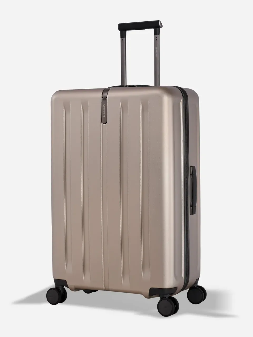Eminent Kapstadt Grande Espandibile valigia beige rigida
