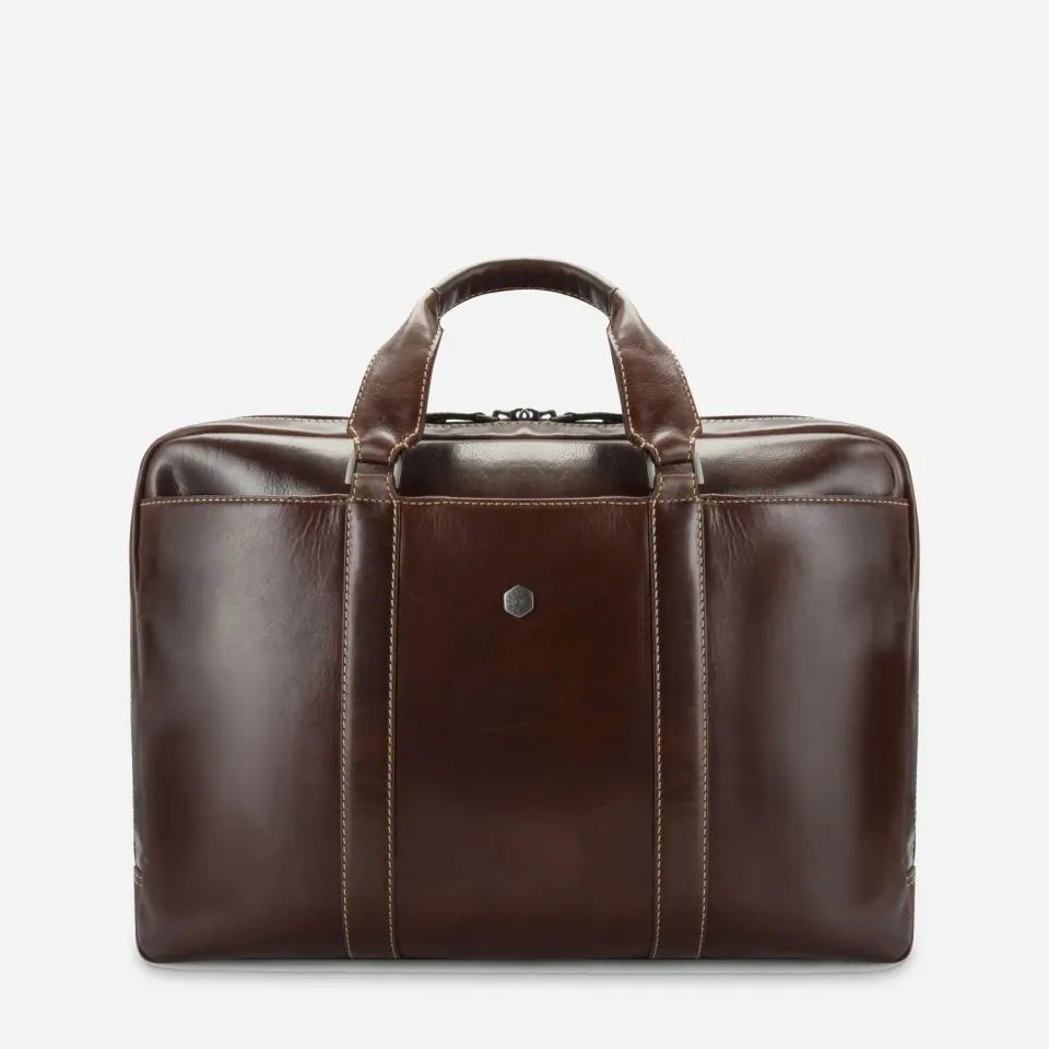 Jekyll & Hide Large Laptop Briefcase cartella 17" nera RFID