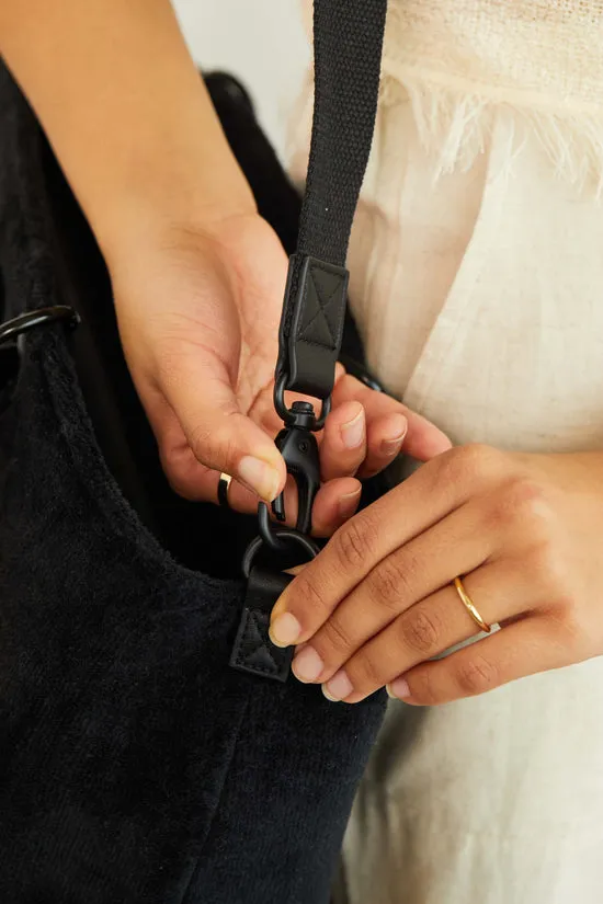 Beis Terry borsa tote mare nero spugna
