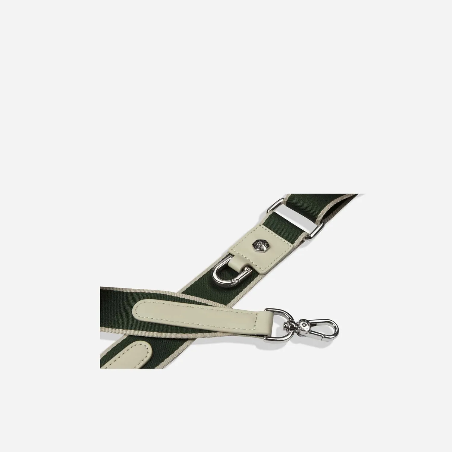 Jekyll & Hide Geneva tracolla pelle White Green Stone