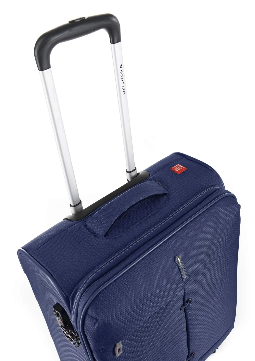 Roncato Ironik trolley cabina blu notte espandibile