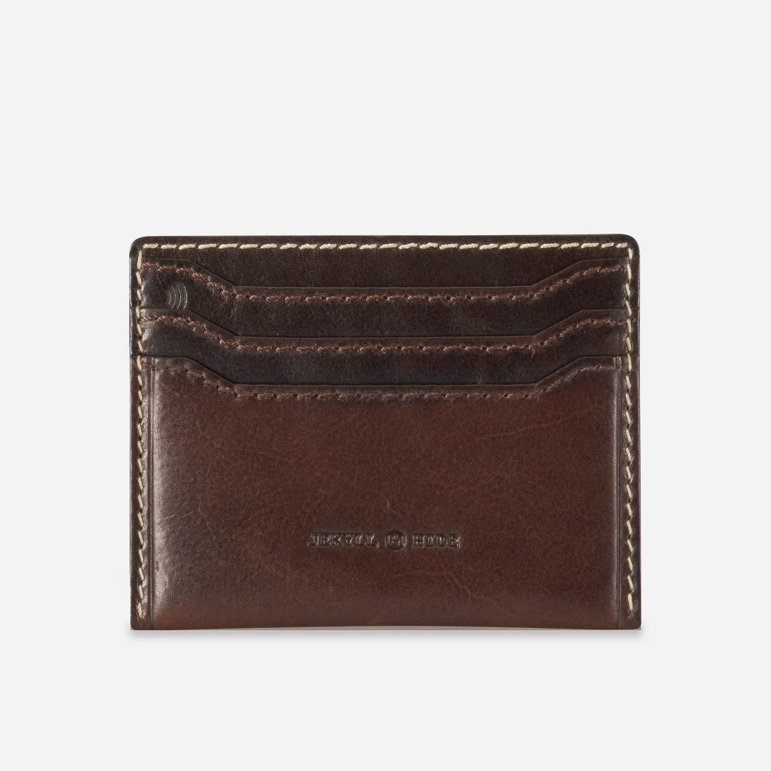 Jekyll Hide Roma Portacarte Pelle RFID Tan