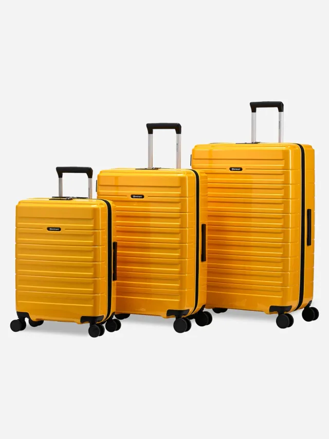 Eminent Voyager Set Espandibile set valigie giallo rigido