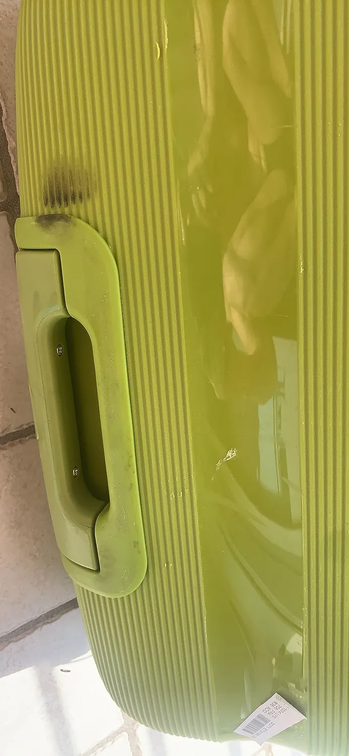 Kono valigia trolley grande 76cm verde rigida polipropilene