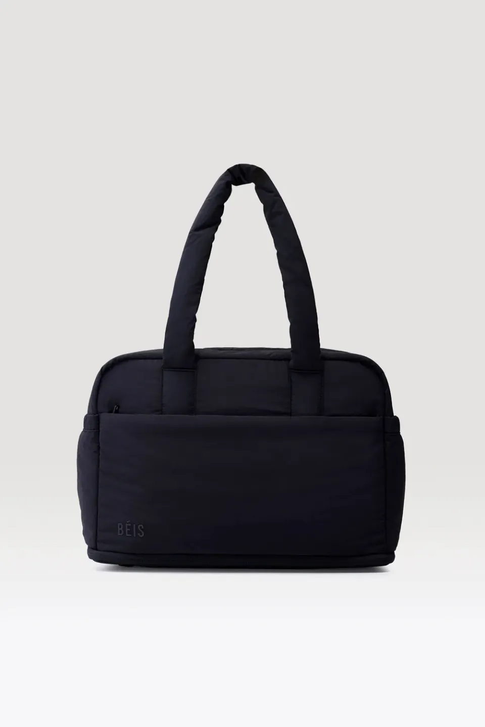 Beis Air Duffle borsone nero espandibile nylon