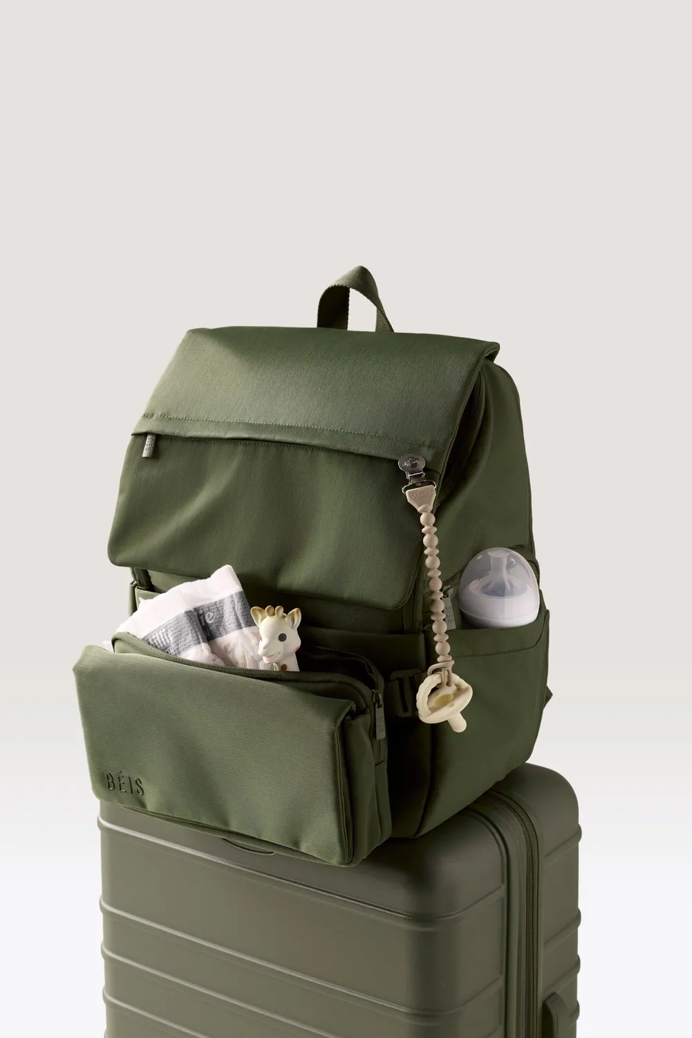 Beis Ultimate Diaper Backpack zaino fasciatoio Olive