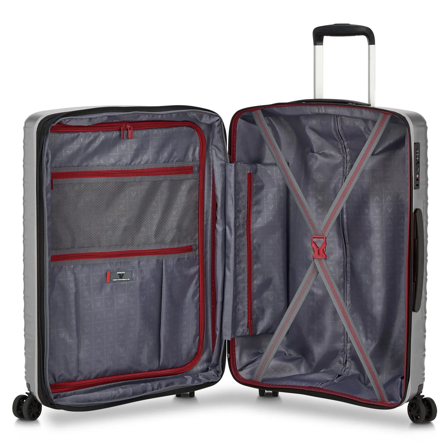 Roncato Wave trolley medio 65 cm champagne espandibile