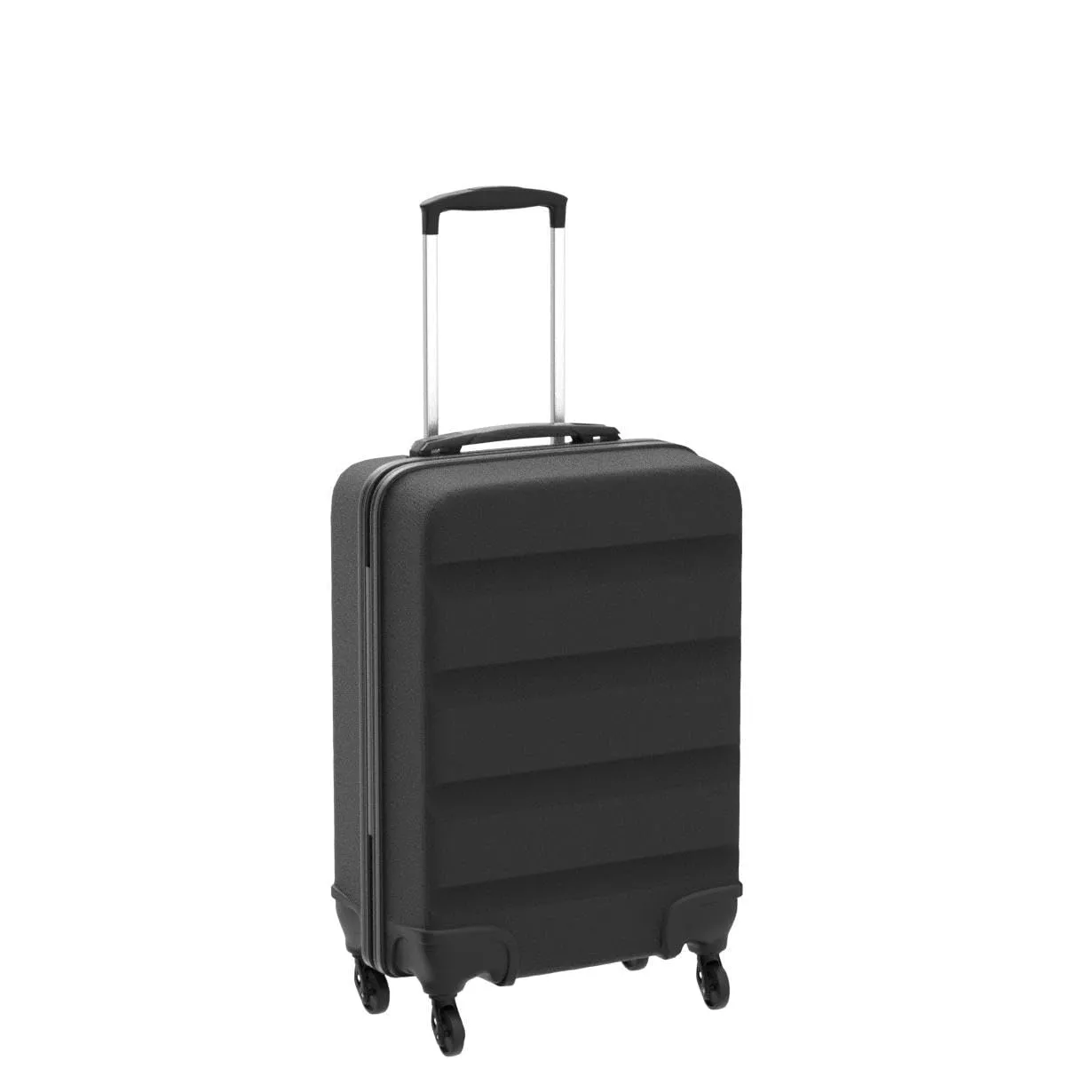 Kono M 66cm 63L Valigia Rigida da Stiva Nera TSA
