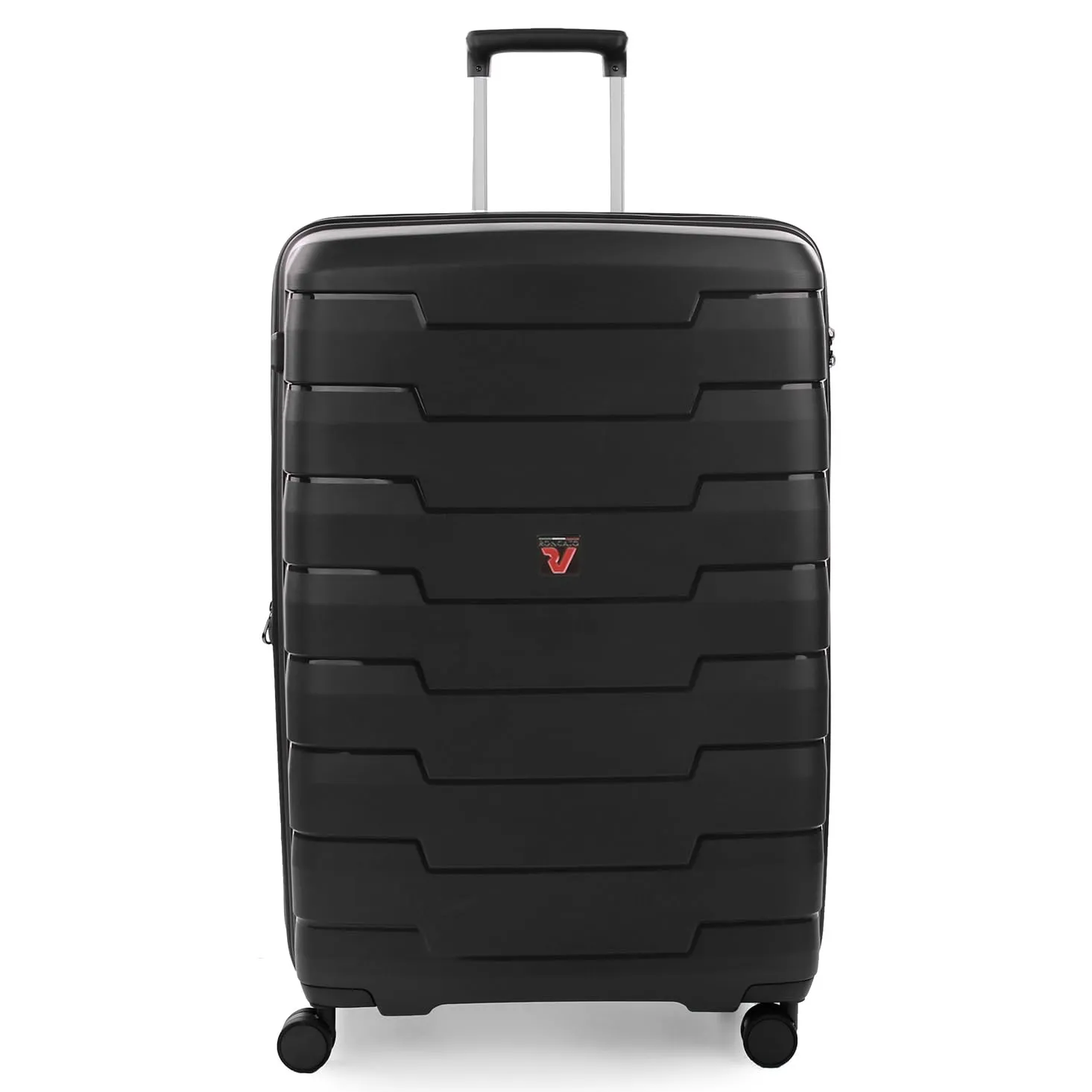 Roncato Skyline Valigia Grande Nero Trolley 4 Ruote Espandibile