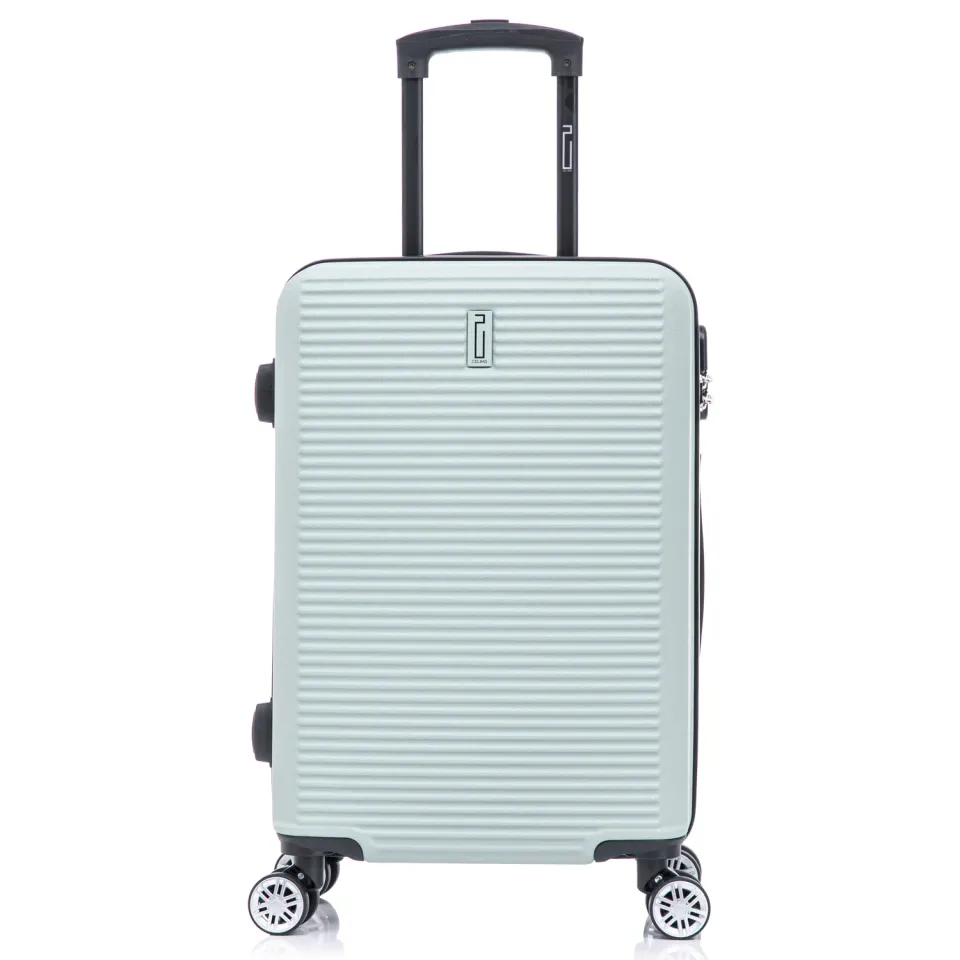 CELIMS Weekend Trolley Cabina 55 cm ABS Verde Pastello Leggero