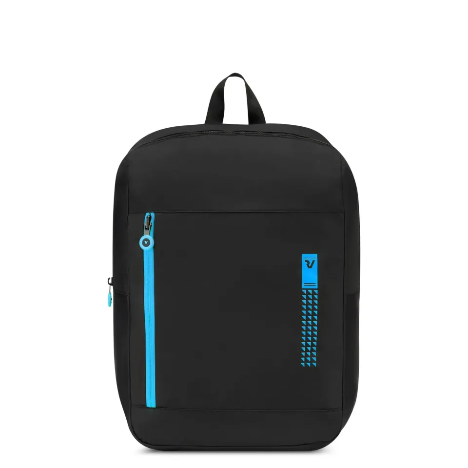 Roncato Compact zaino viaggio 45x36x20 nero neon 30 L