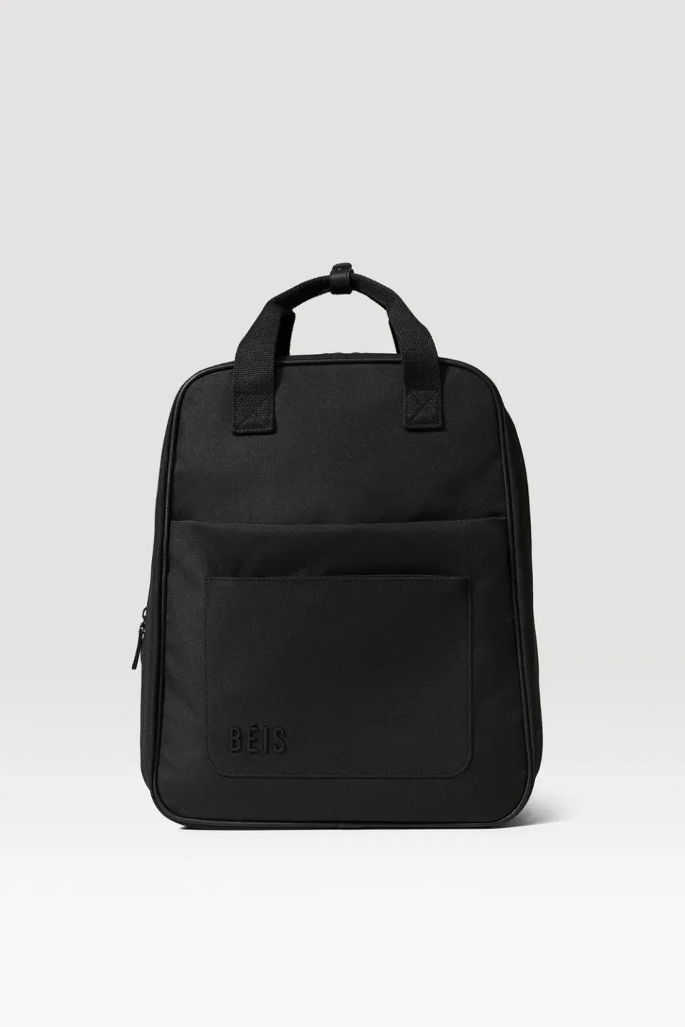Beis Expandable Backpack zaino nero estensibile