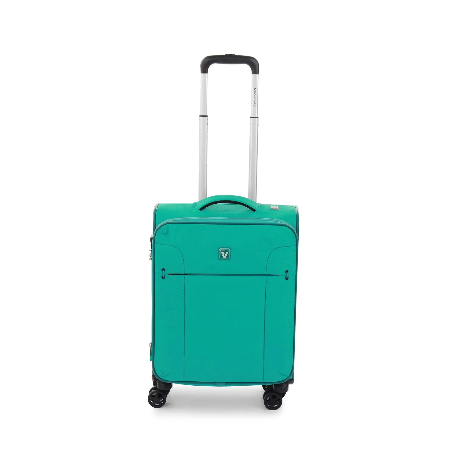 Roncato Evolution trolley cabina 55 cm smeraldo espandibile