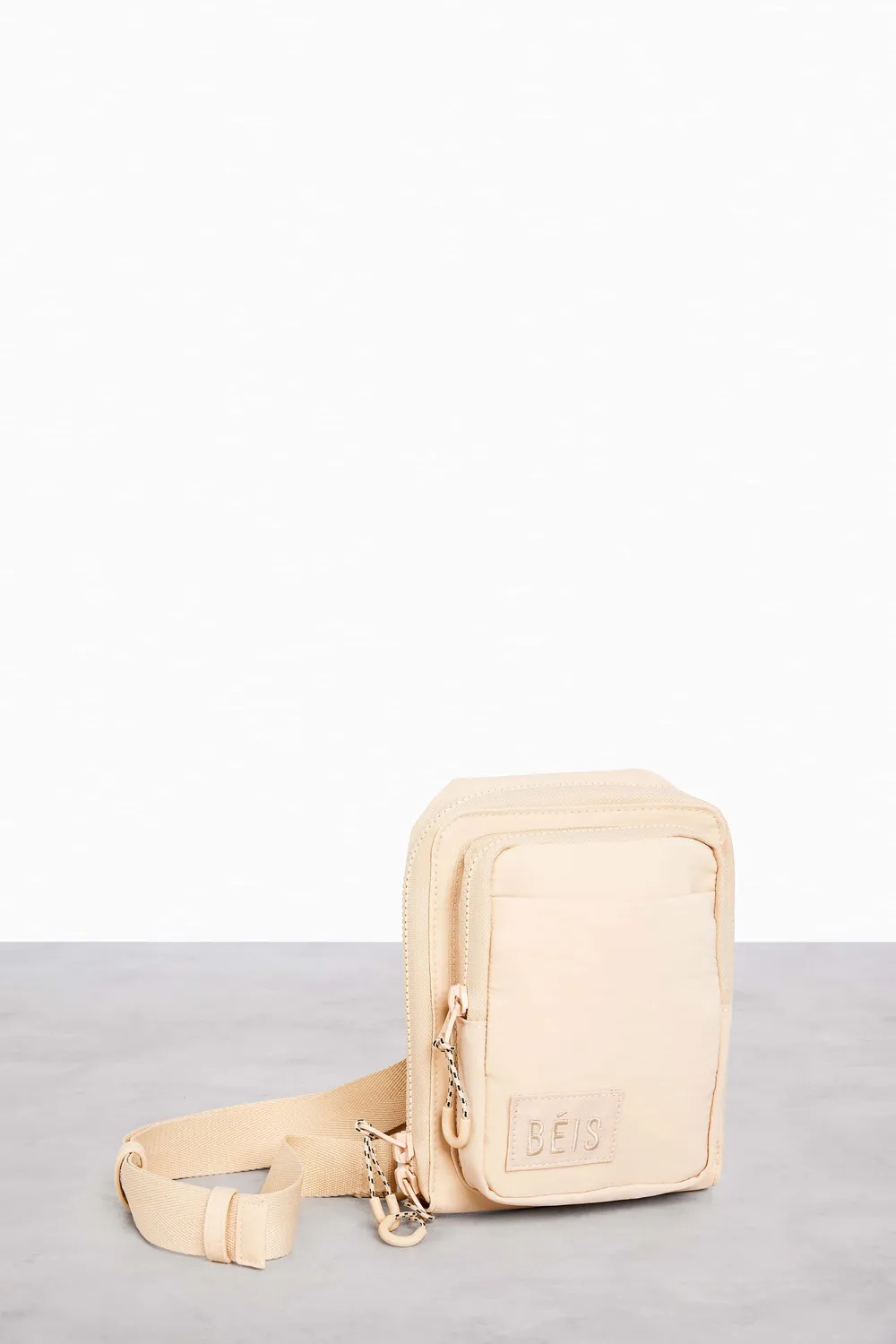 Beis Sport Sling borsello beige da viaggio