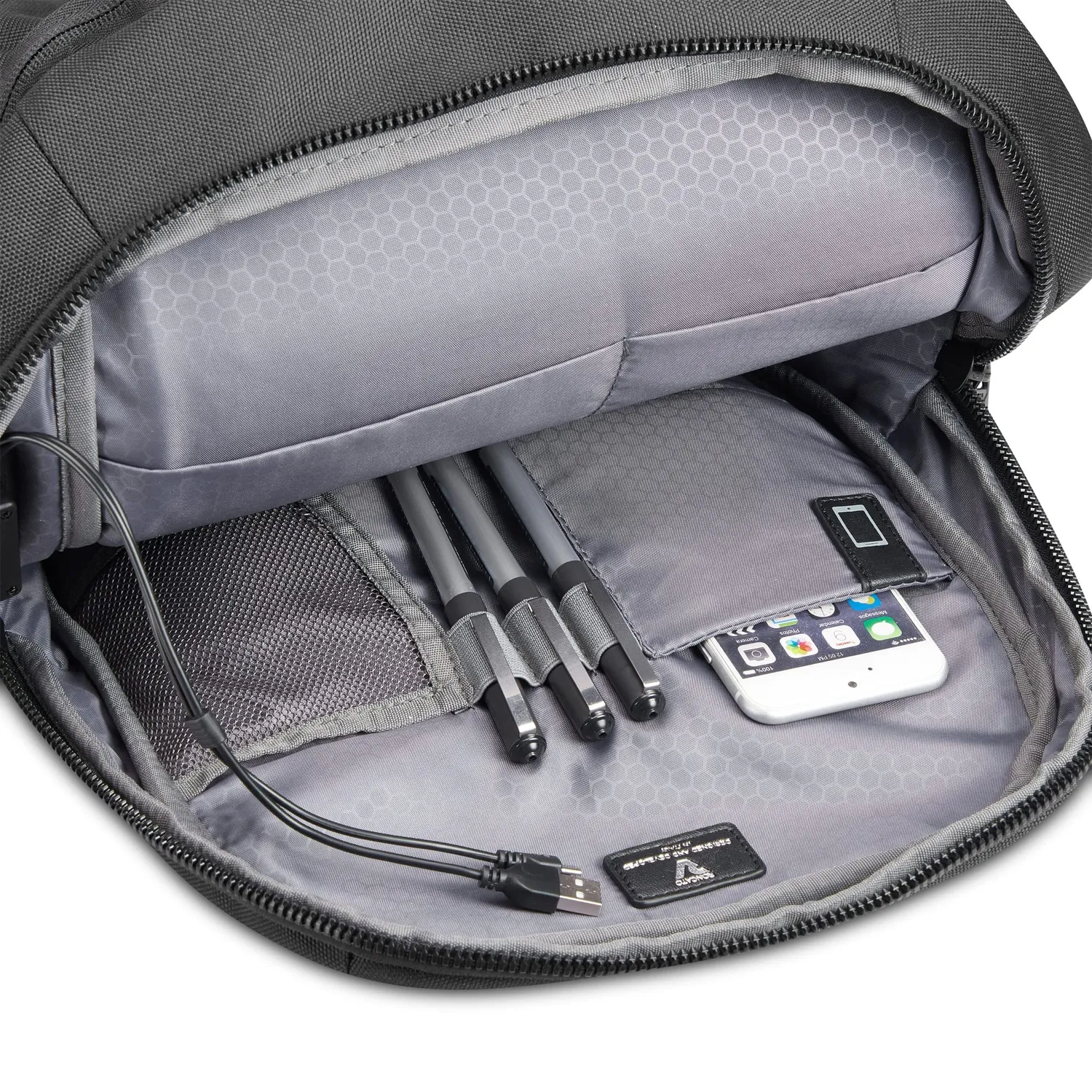 Roncato Nevada Zaino Porta PC 15.6" Nero con Scomparti