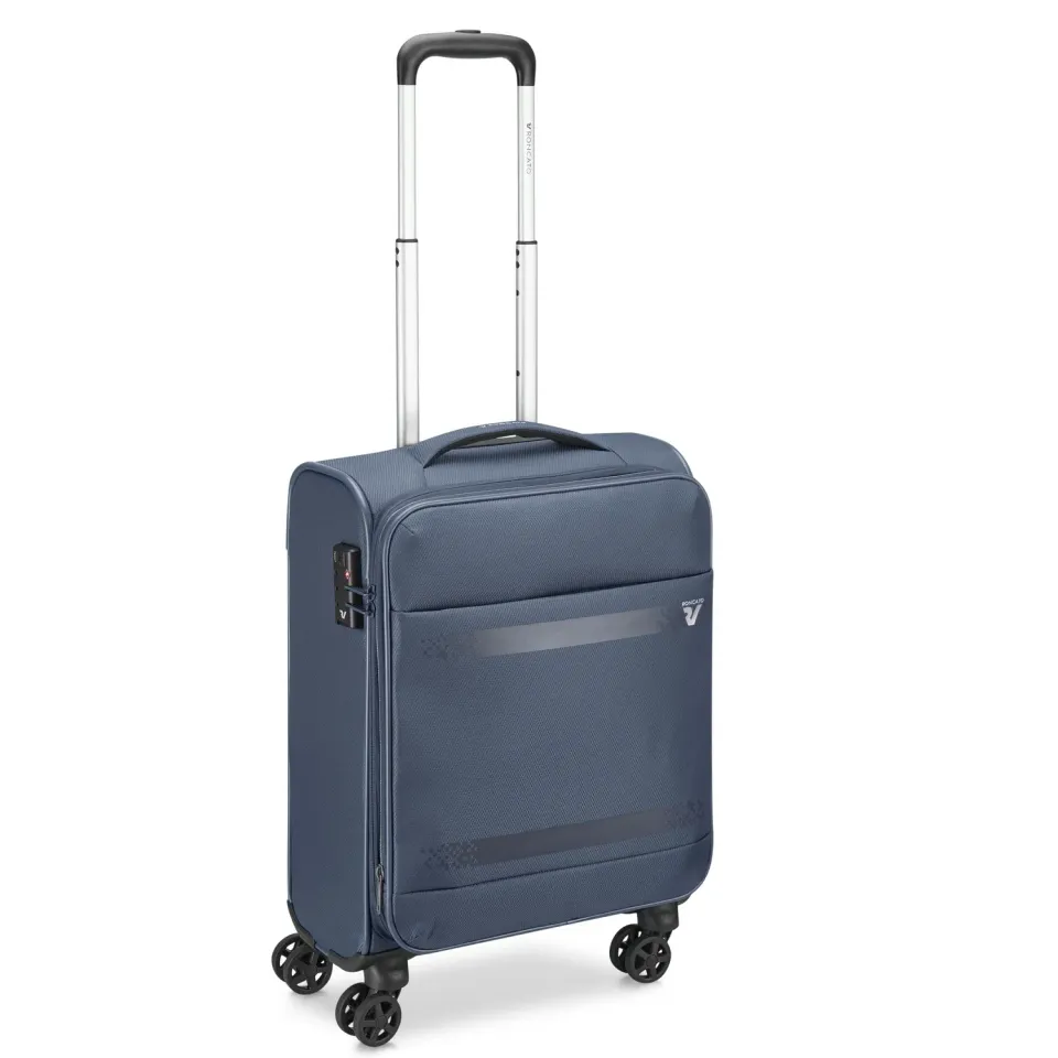 Roncato Jazz 4.0 trolley cabina S blu notte espandibile
