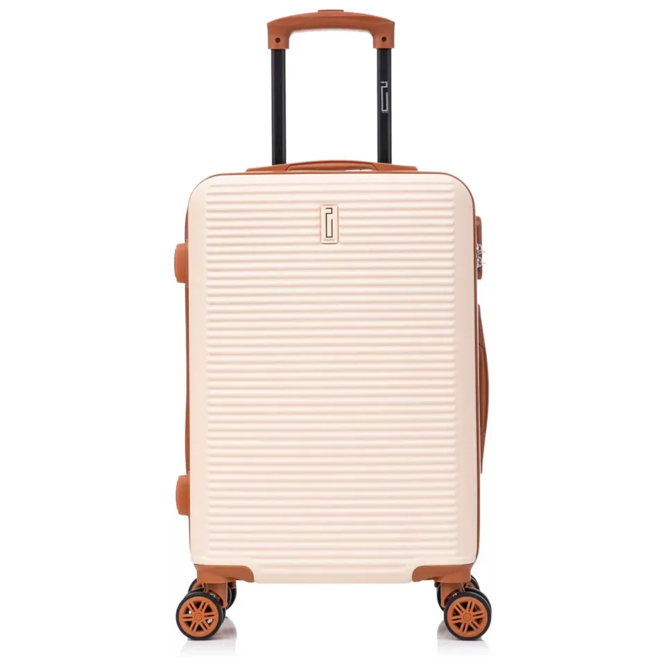 CELIMS Weekend S valigia cabina 55 cm Crème ABS leggera