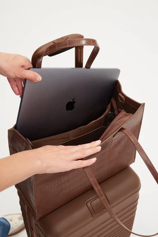 Beis Work Tote tote lavoro acero cocco vegano