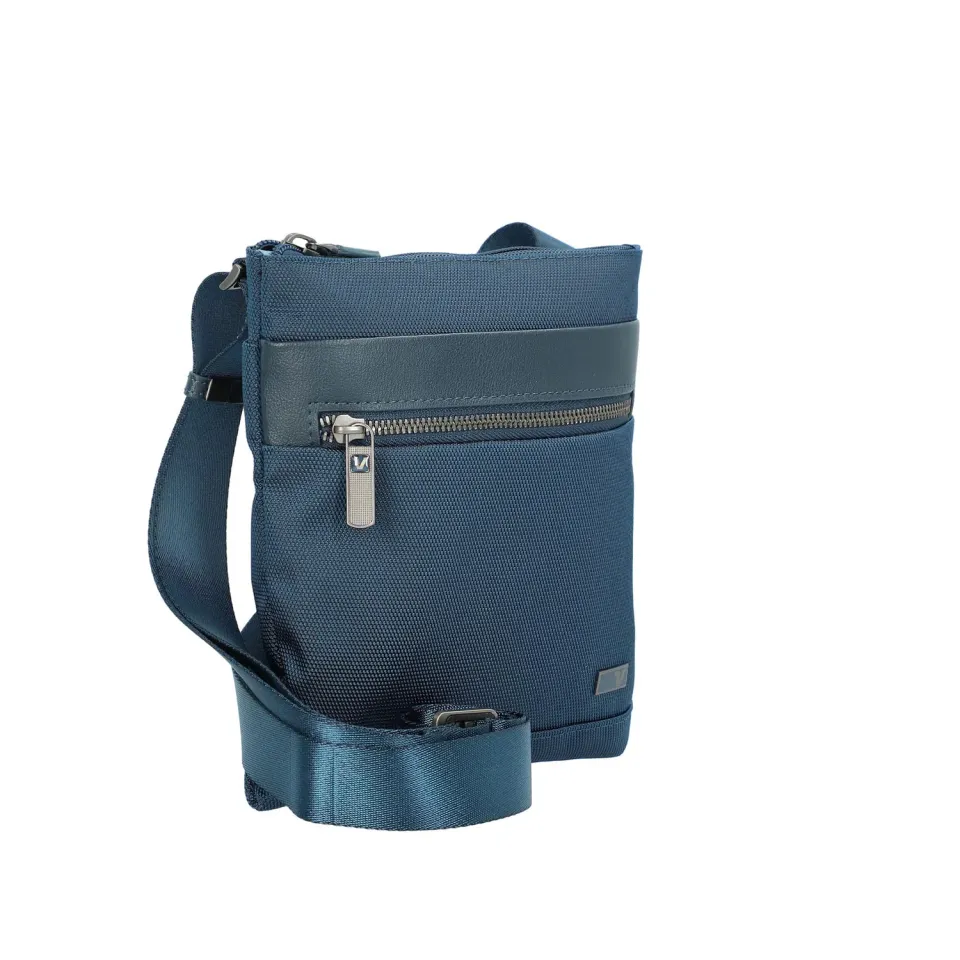 Roncato Arizona Borsello Tracolla Uomo Blu Navy Piatto