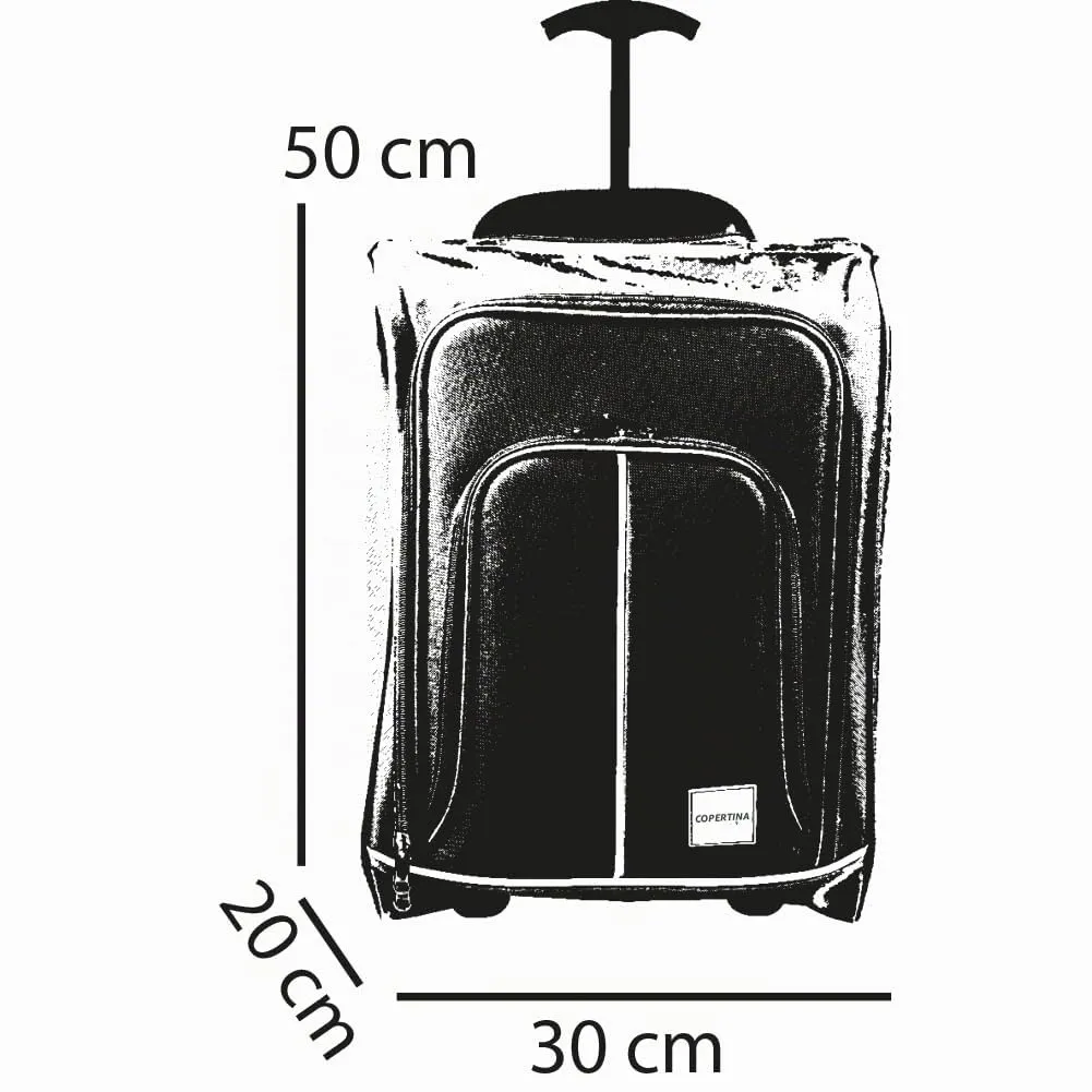 Provitera trolley frigo blu 30x20x50 cm termico