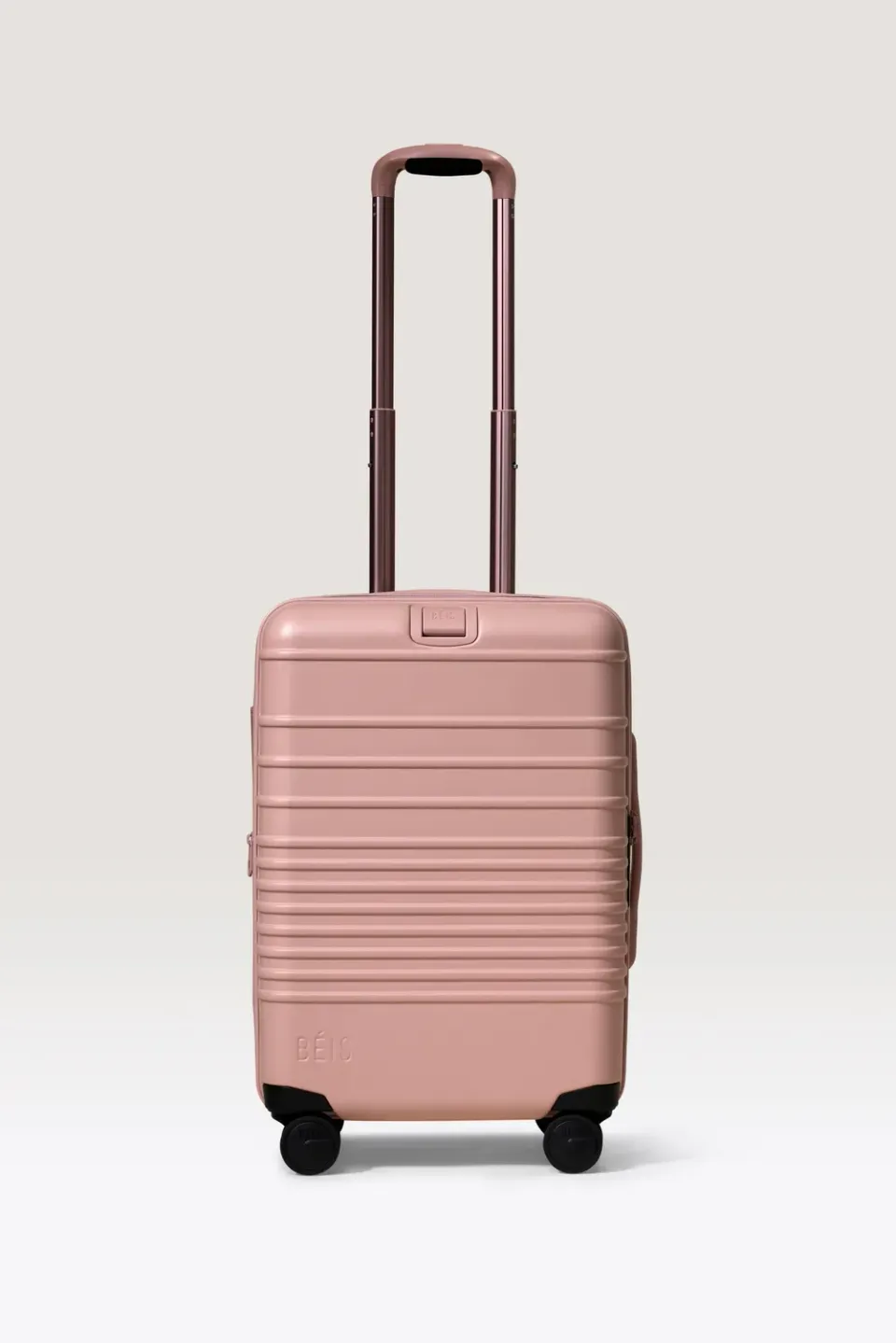 Beis Carry-On Roller Atlas Pink trolley mano rosa rigido