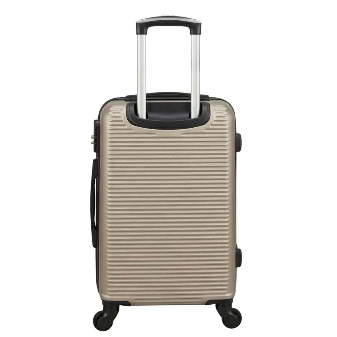 CELIMS Set 2 Valigie ABS 55cm+65cm Cabina Stiva